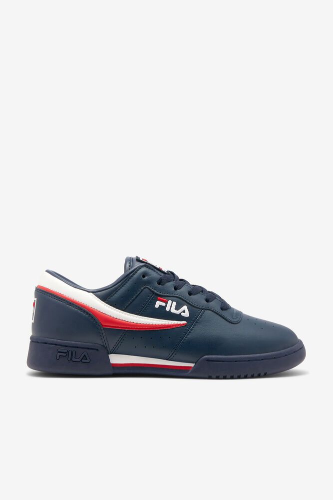 Fila Trainers Mens Navy Original Fitness - Ireland 36584-SKDV